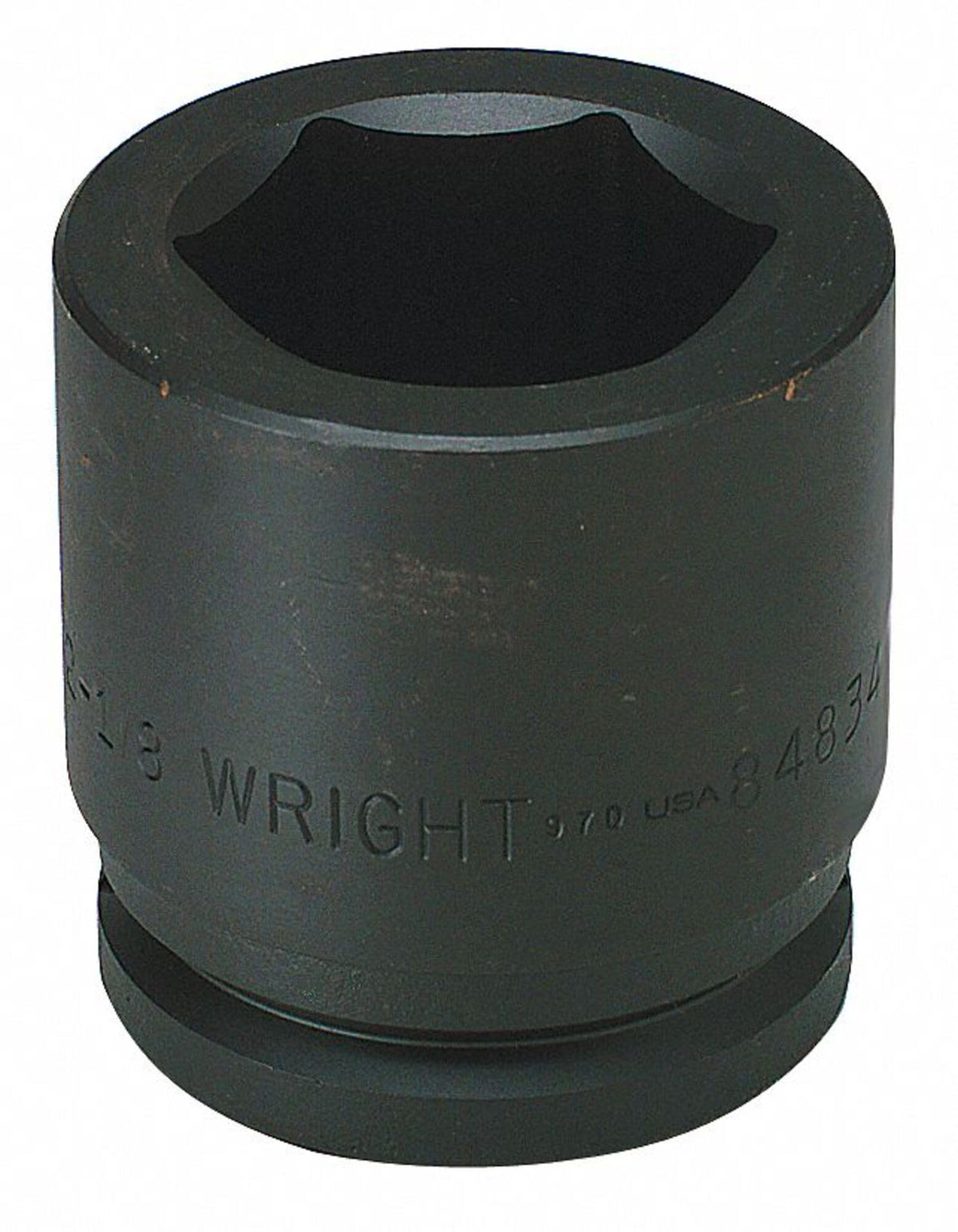 Wright Tool 84850 3-1/8-Inch 6 Point Standard Impact Socket with 1-1/2-Inch Drive