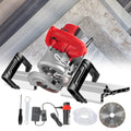 Electric Tile Chamfering Tool,Wet Cutting Machine,with Bracket/Water Pump, for Large Tiles Chamfering Work (SingleMachine)
