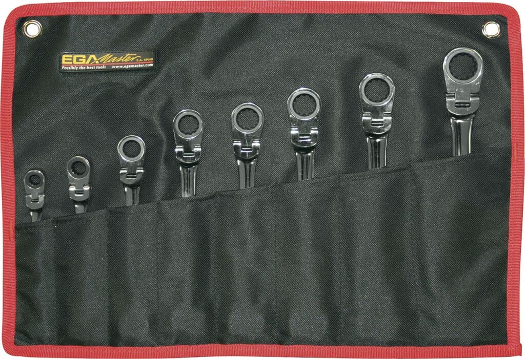 8 MASTERGEAR JOINT COMBO RATCHET WRNCH 5/16"-3/4"