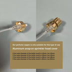 Perfume Crimping Machine, Manual Stainless Steel Sealing Tool for Spray Bottles