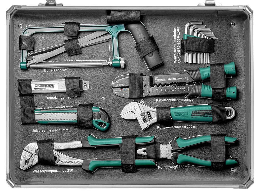 Mannesmann Professional Tool Kit (124 Pieces)