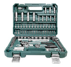 Mannesmann 1/4 Plus 1/2-inch Socket Set Super Lock System (94 Pieces)