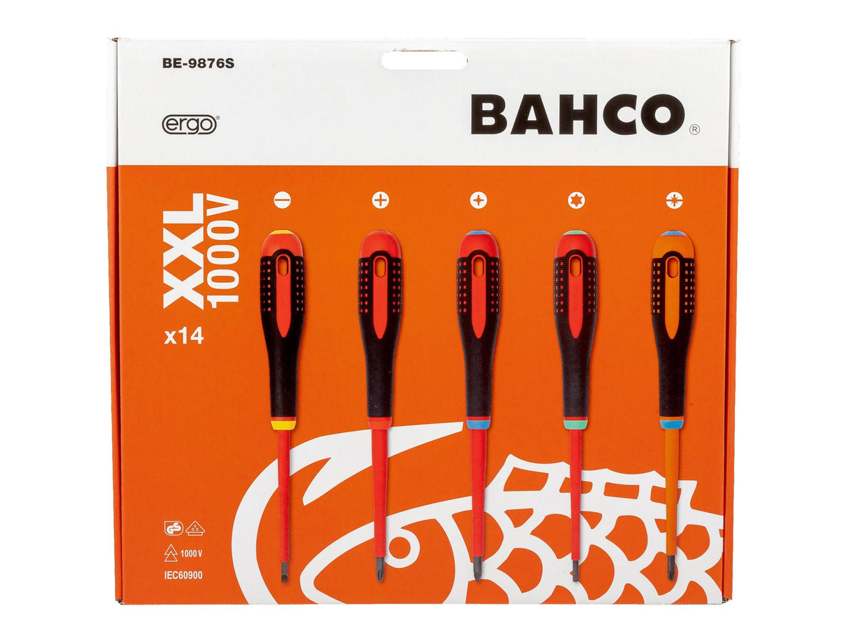 Bahco BHBE-9876S 14PCS XXL Ergo Insulated Set