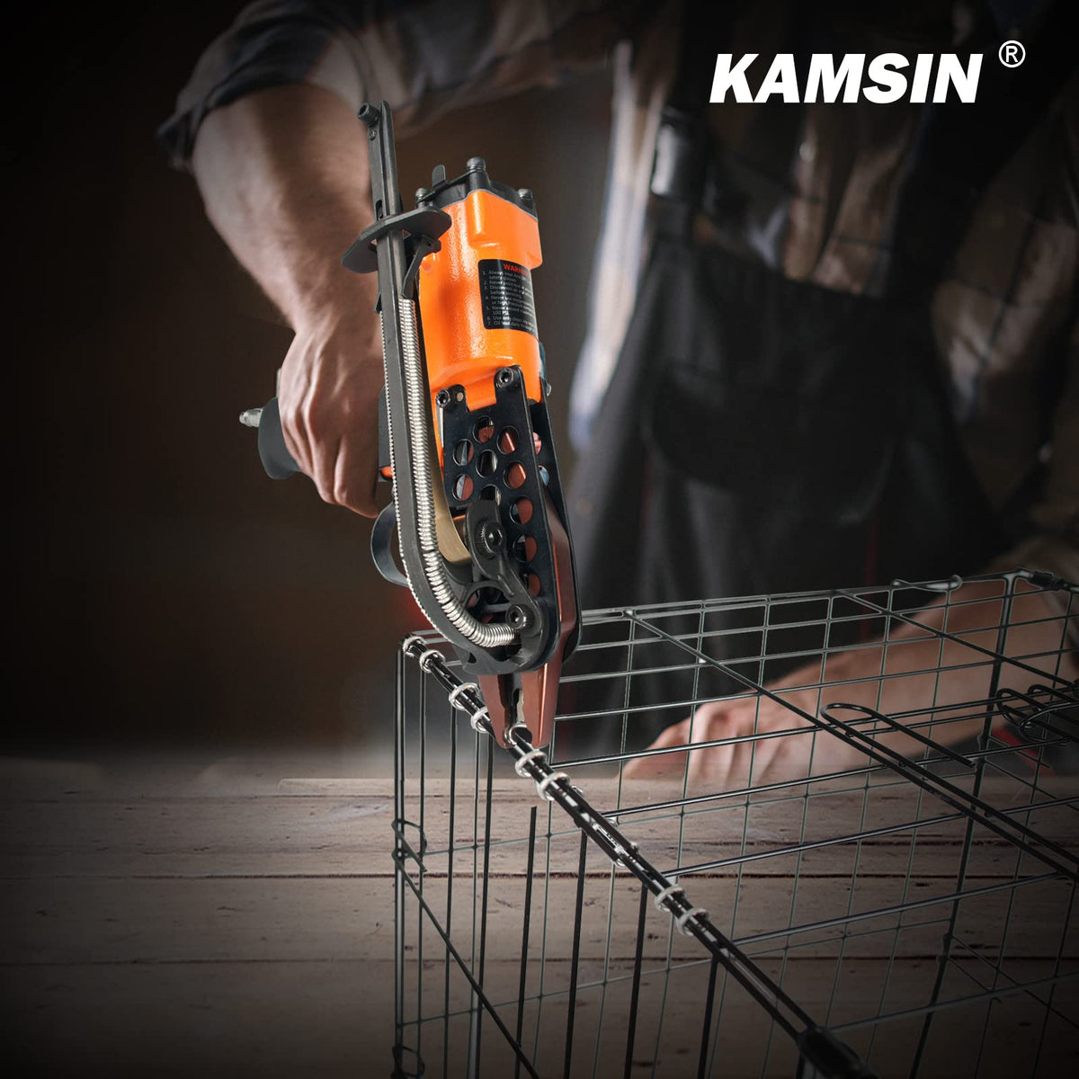 Bundle of K-SC760 Hog Ring Gun and 18,000 Galvanized Staples