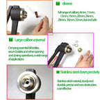 Manual Crimper Sealing Machine Vial Crimper, Durable + Easy To Use + Precise Closure, 8mm-32mm All Aluminum Cap Manual Capper, For Research Institutes, Laboratories, Hospitals,School,28mm (Size : 20m