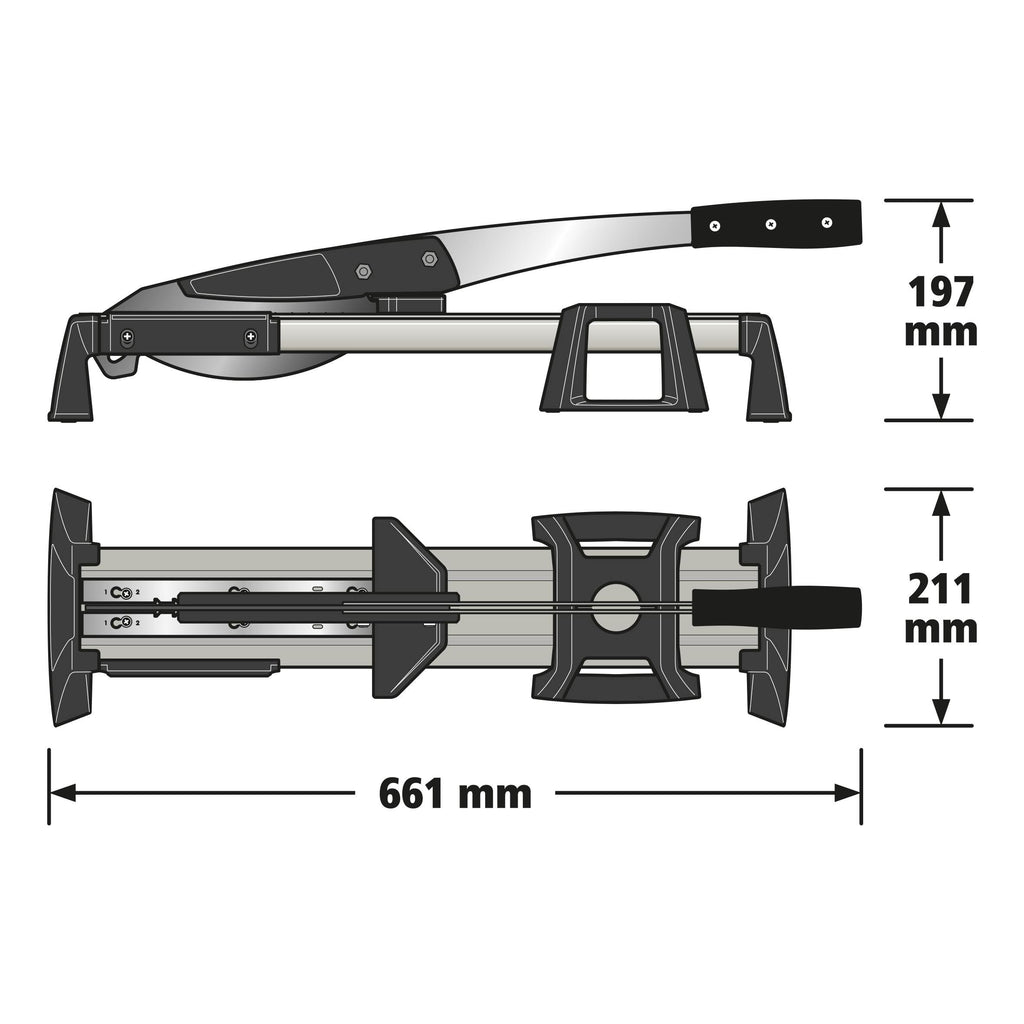 wolfcraft Project Set for Transferring Angles and Cutting Laminate I 8658000 I 2 handy tools for laying vinyl and laminate