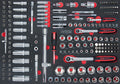 KS Tools 711.1011聽175-Piece Set of Sockets/Accessories 1/4聽inch; 3/8 inch;聽1/2 inch