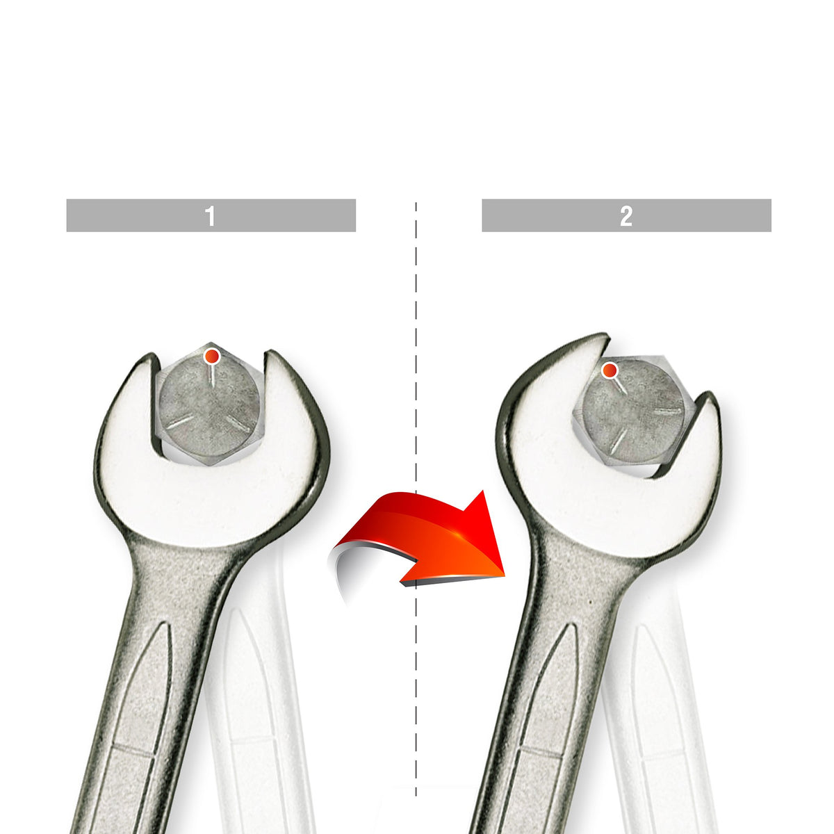 Teng 6510A 8-19mm Combination Spanner Set (10 Pieces)