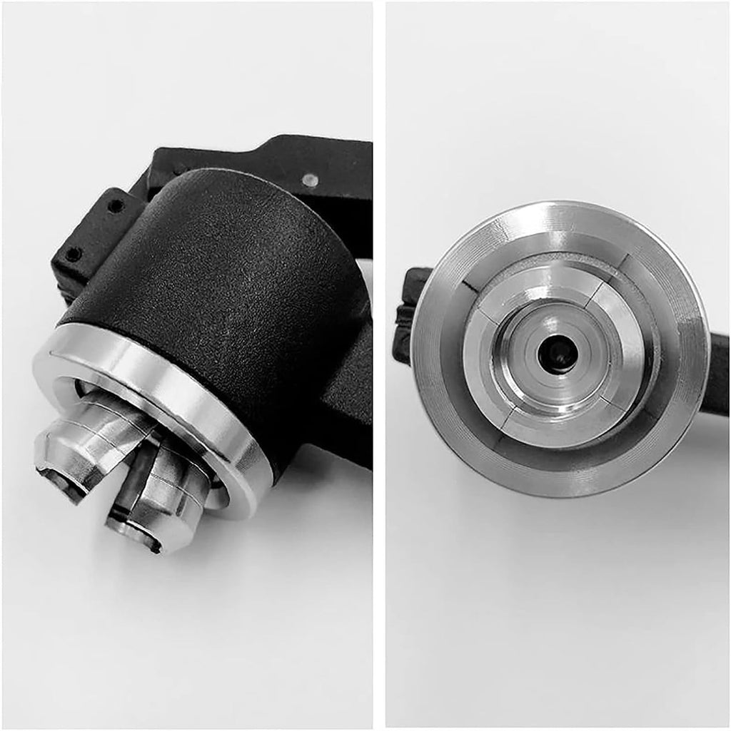 Manual Crimper Sealing Machine Aluminum Plastic Cap Crimper Bottle Capping Tool, Hand Held Capping Machine, Flip Off Vial Crimper Bottle Cap Crimping Tool, Stainless Steel (Size : 20.7mm) (Size : 22.