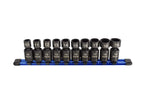 Astro Tools 78354 10-Piece Torque-Saver Impact Extension Socket Set and Astro Pneumatic 78344 10-Piece Nano Pinless Impact Sockets
