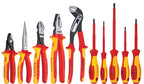 Knipex 1000V Insulated Pliers, Cutters, Screwdrivers and Forged Wire Stripper Tool Set