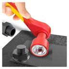 Durable Insulated Socket Wrench Car Repair Withstand Voltage 1000V Auto Repair Tool VDE High Insulation Socket Wrench CAREG(LA155158)