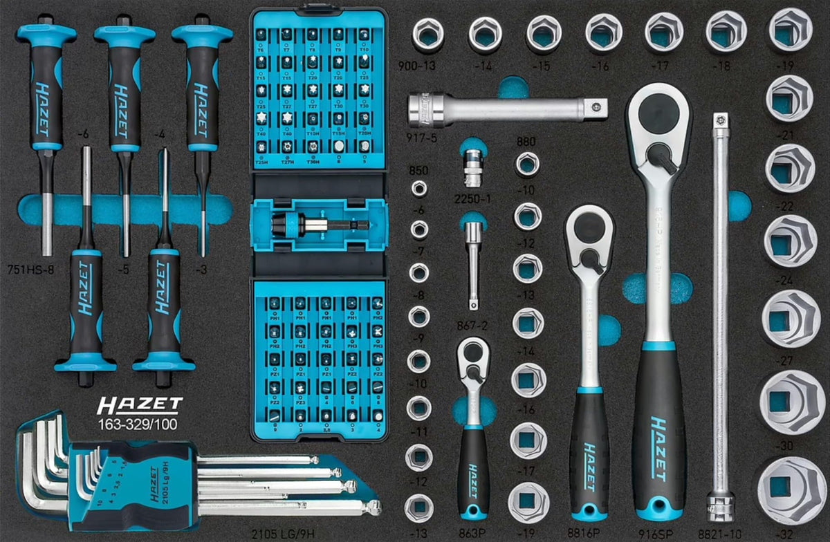 Hazet 163-329/100 Tool assortment