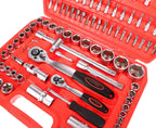 CRV 108 Profi Professional 108pcs Socket Set | CRV Steel | Six Year Warranty SIXTOL SIX | Garage Tools | Ratchet Set | Tire Change | in a Case