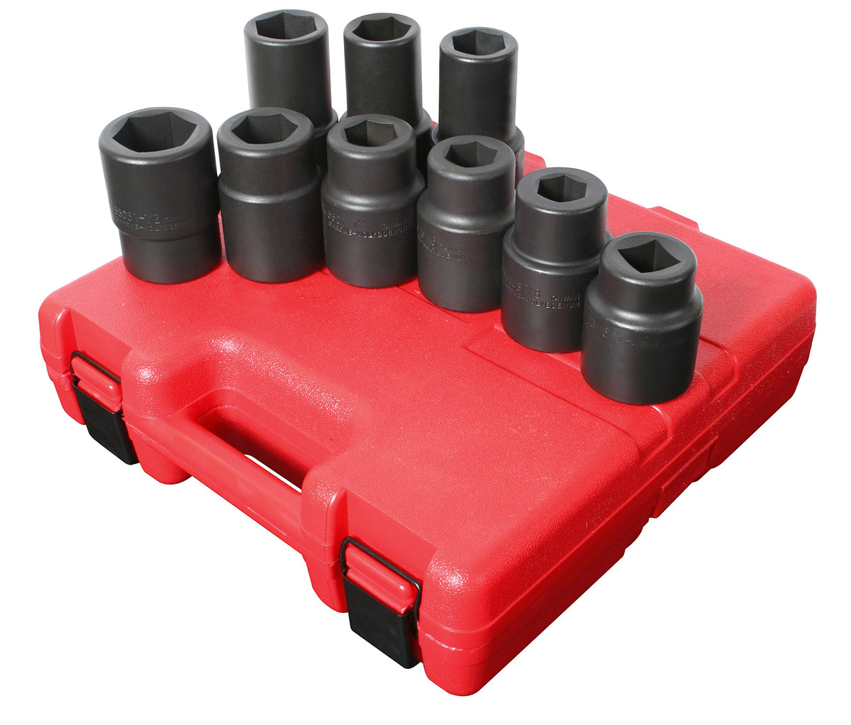 Sunex 5691#5 Spline Truck Service Impact Socket Set, 9 piece