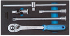 Gedore 1500 CT1-1993 T Accessories for socket wrenches 1/2" in 1/3 Check-Tool-Module