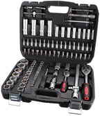 CRV 108 Profi Professional 108pcs Socket Set | CRV Steel | Six Year Warranty SIXTOL SIX | Garage Tools | Ratchet Set | Tire Change | in a Case