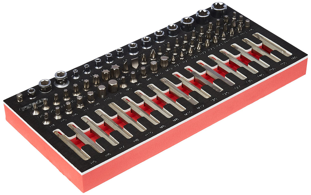 KS Tools 713.5010 Torx Screwdriver Bits/DOUILLES 88 Pieces Module