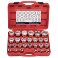 Genius Tools 27PC 3/4" Dr. Metric Hand Socket Set (CR-Mo) - GS-627M