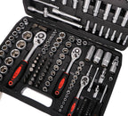 Tool Set 171 Socket Set with Ratchets in a Plastic Case| Versatile 171-piece Set | Suitable for Any Workshop or Garage