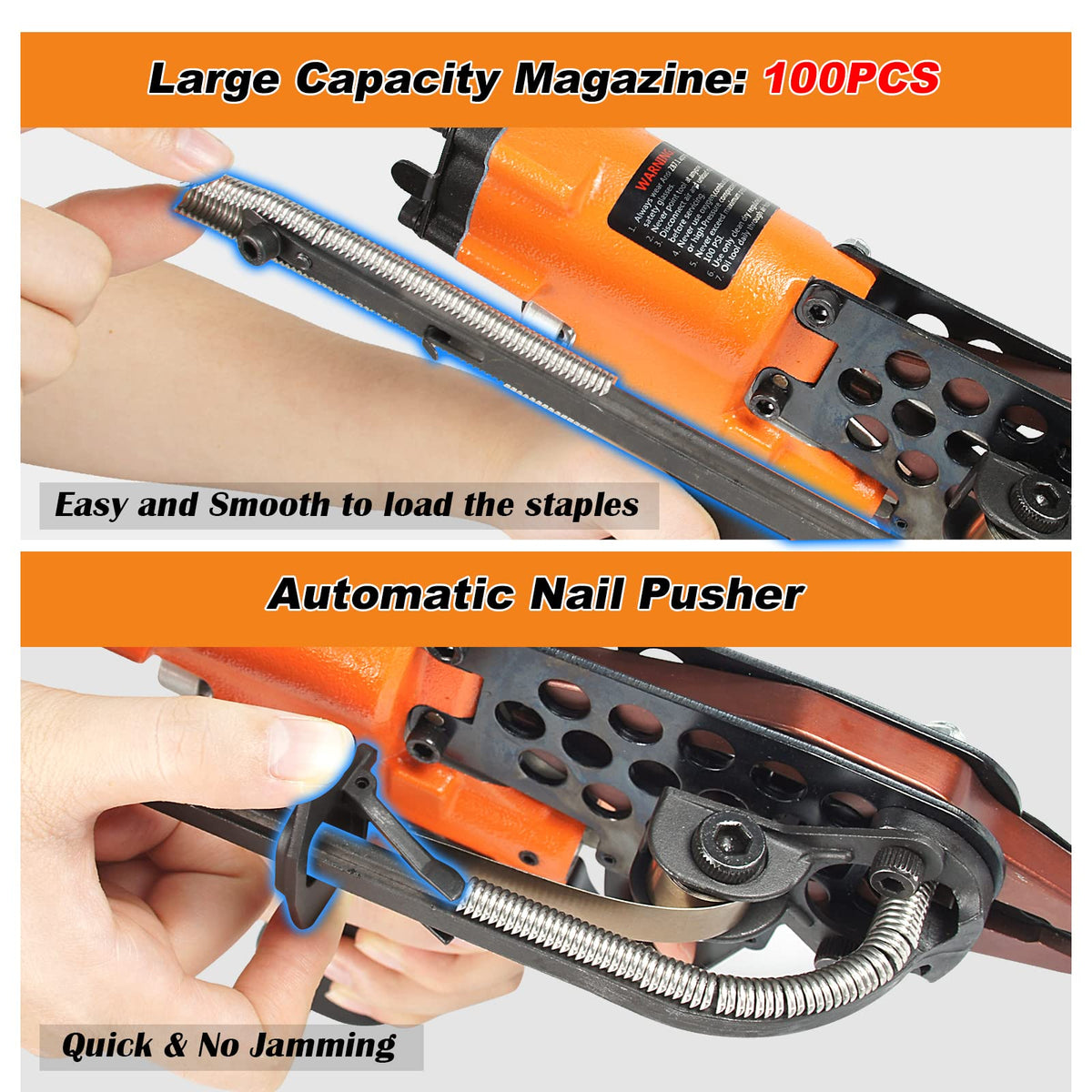 Bundle of K-SC760 Hog Ring Gun and 18,000 Galvanized Staples