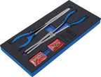 BGS 9836 | Double-Joint Circlip Pliers Set | Exchangeable Tips | 345 mm