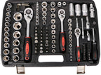Tool Set 171 Socket Set with Ratchets in a Plastic Case| Versatile 171-piece Set | Suitable for Any Workshop or Garage