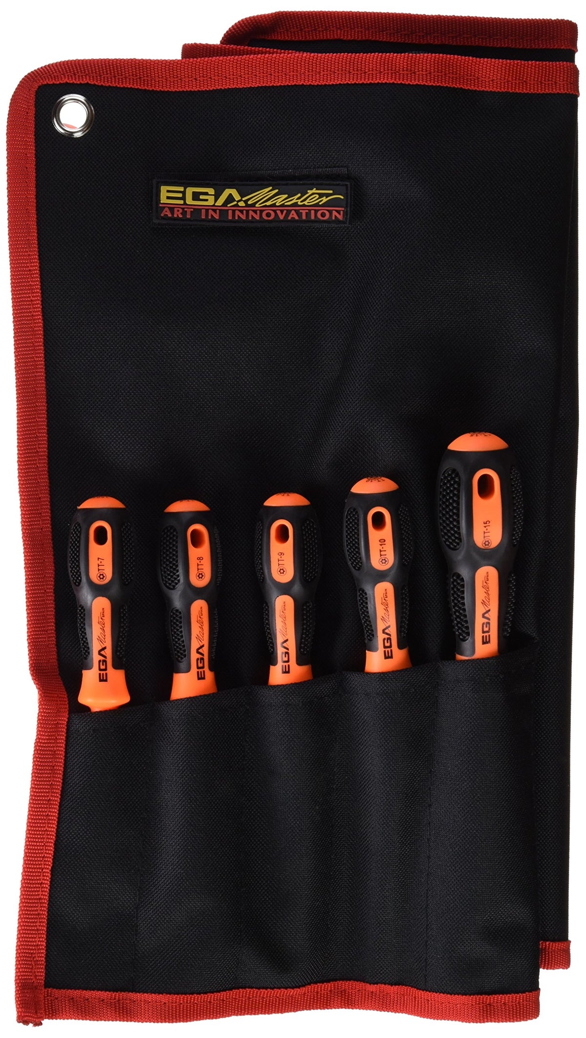 12 SCREWDRIVERS TAMPER TORX TT7-TT50 MASTERTORK 1000 V