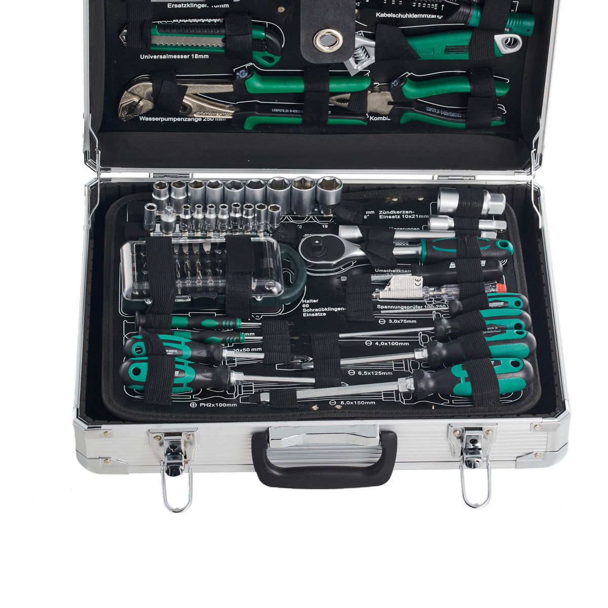 Mannesmann Professional Tool Kit (124 Pieces)