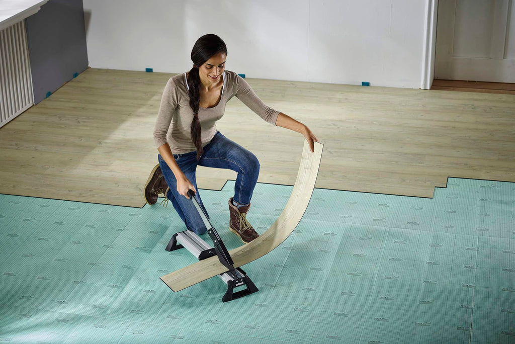 wolfcraft Project Set for Transferring Angles and Cutting Laminate I 8658000 I 2 handy tools for laying vinyl and laminate