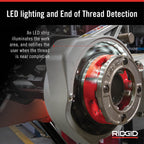RIDGID 760 FXP Cordless Power Drive with 11-R Tool, 2 Batteries, Charger, Support Arm, and Case, Battery-Powered Pipe Threading Machine