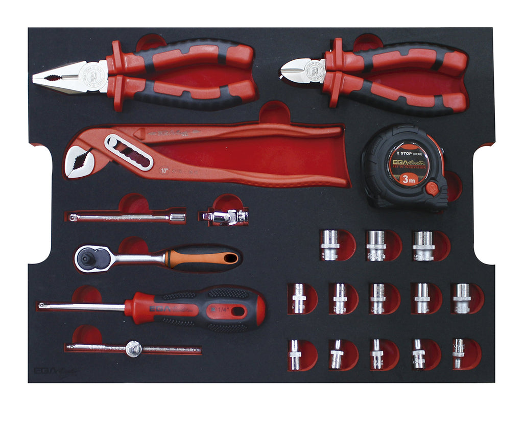MECHANIC BASIC SET 39 PCS. (MM)