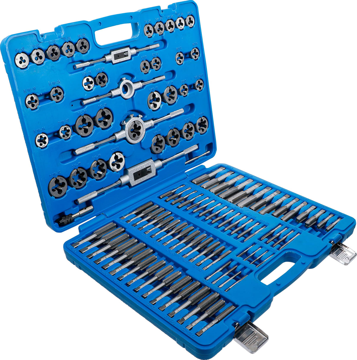 BGS 900 Inch/Metric Tap/Die Set, Silver/Blue