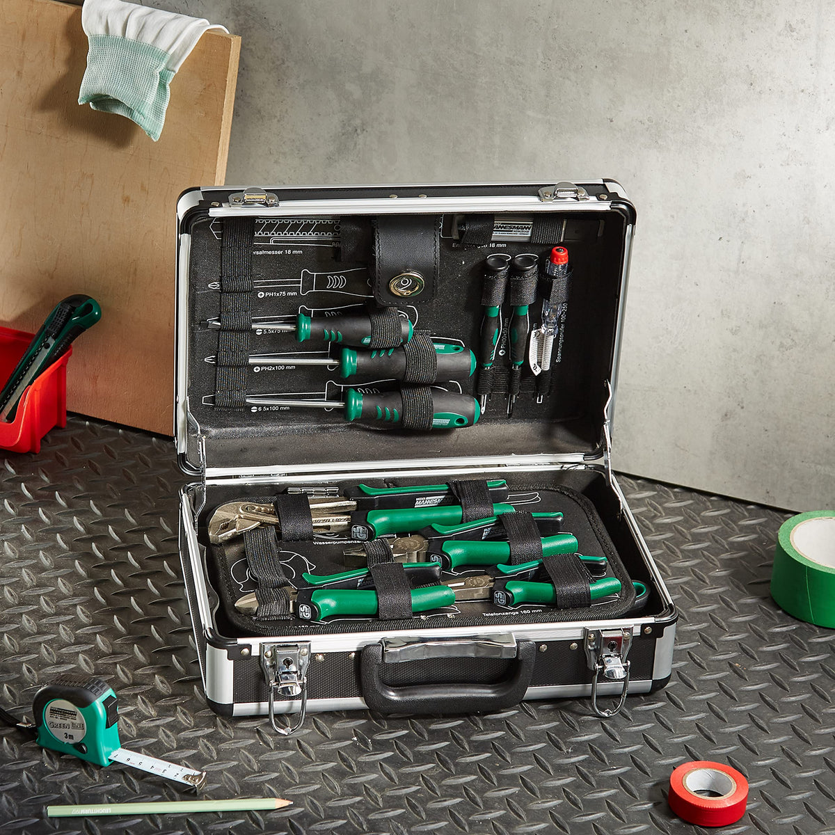 Brüder Mannesmann Tool set, 90 pcs. | M29067