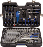 PROJAHN 1/4'3/8'1/2'PROJAHN professional Universal Tool Box 122 Pieces 39048201